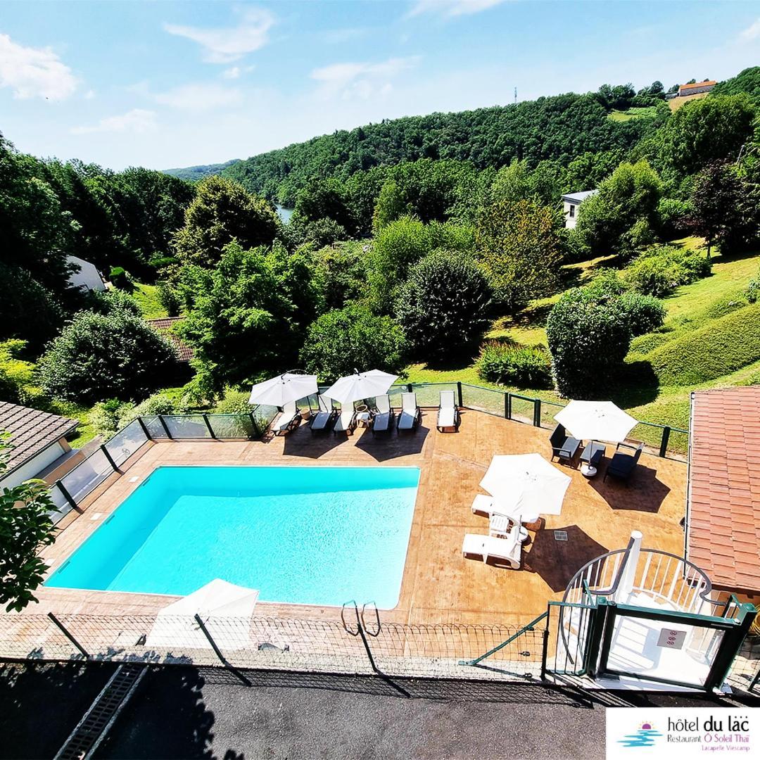 Hotel Du Lac Lacapelle-Viescamp Zewnętrze zdjęcie